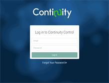 Tablet Screenshot of control.continuity.net